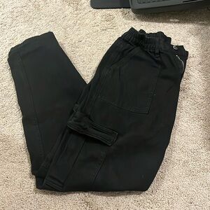 Black Cargo Pants